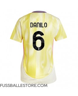 Günstige Juventus Danilo Luiz #6 Auswärtstrikot Damen 2024-25 Kurzarm